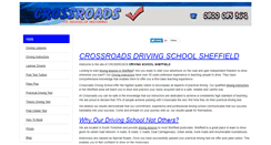 Desktop Screenshot of crossroadsdriving.co.uk